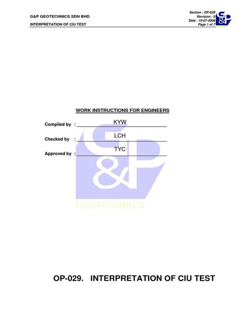 interpretation of ciu test